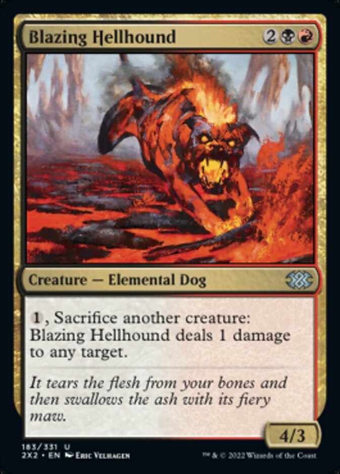 Blazing Hellhound: Double Masters 2022
