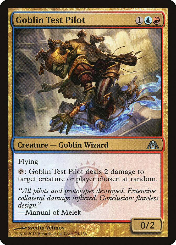 Goblin Test Pilot - (Foil): Dragon's Maze