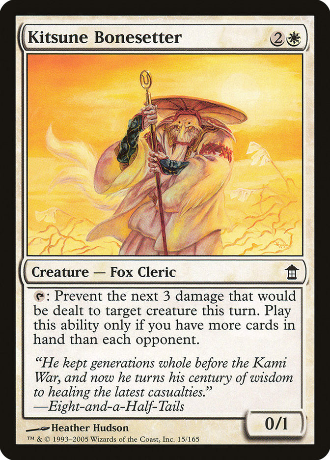 Kitsune Bonesetter: Saviors of Kamigawa