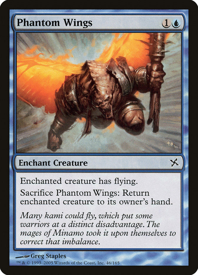 Phantom Wings - (Foil): Betrayers of Kamigawa