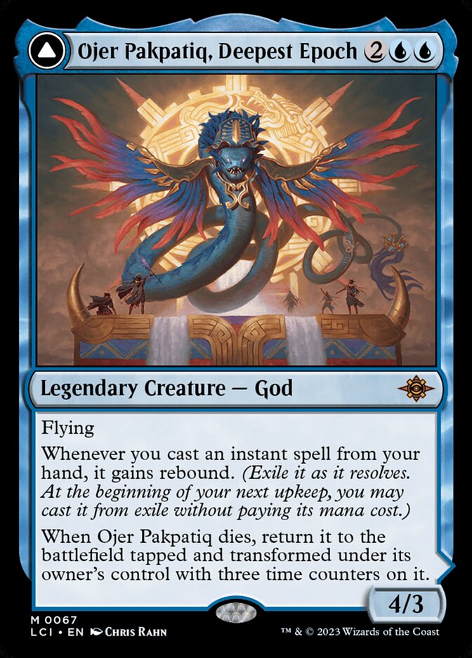 Ojer Pakpatiq, Deepest Epoch // Temple of Cyclical Time - (Foil): Lost Caverns of Ixalan