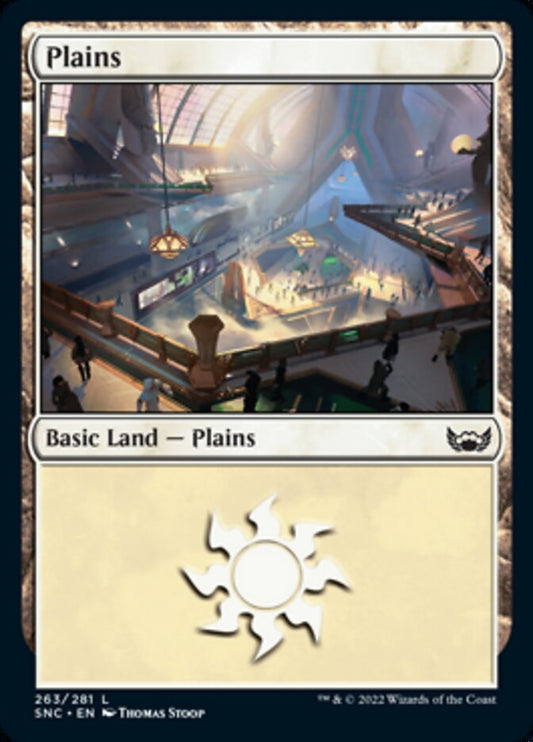 Plains (#263) - (Foil): Streets of New Capenna