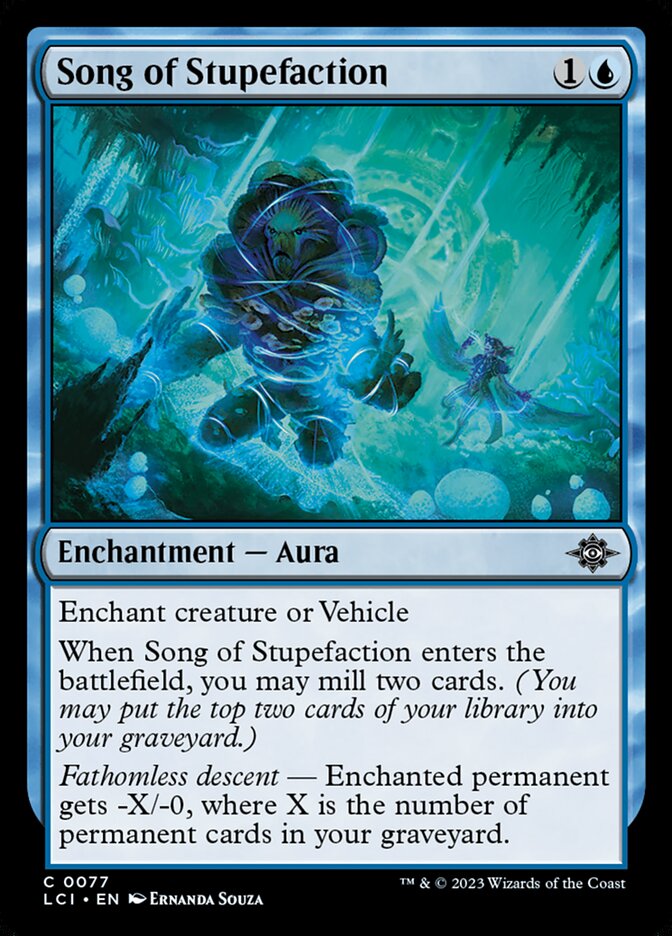Song of Stupefaction - (Foil): Lost Caverns of Ixalan