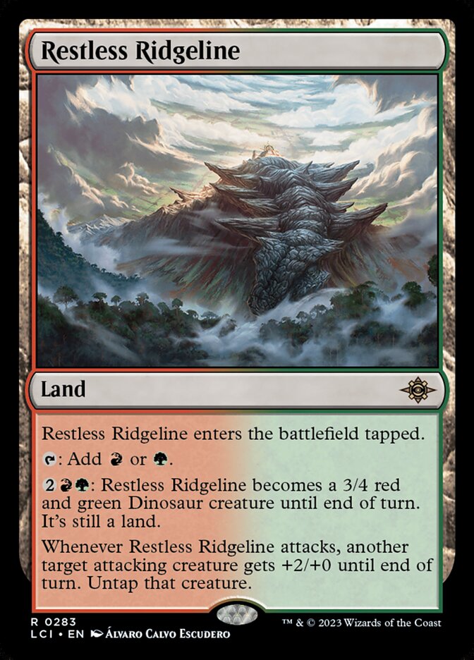 Restless Ridgeline - (Foil): Lost Caverns of Ixalan