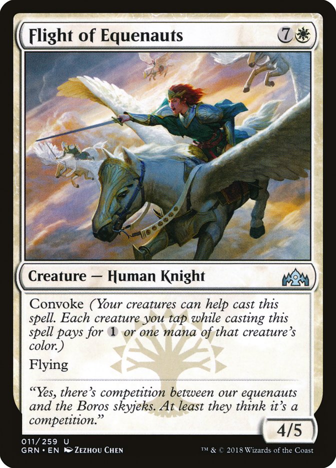 Flight of Equenauts - (Foil): Guilds of Ravnica