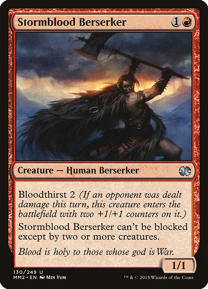 Stormblood Berserker: Modern Masters 2015