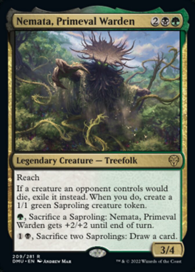 Nemata, Primeval Warden - (Foil): Dominaria United