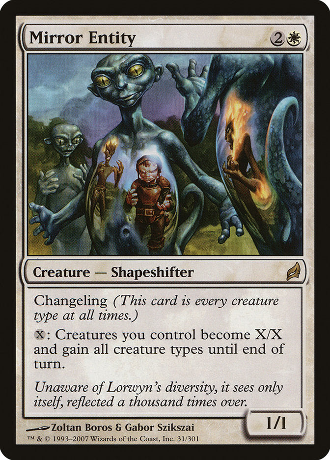 Mirror Entity - (Foil): Lorwyn