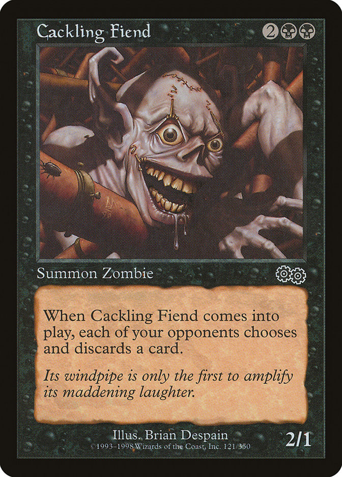 Cackling Fiend: Urza's Saga