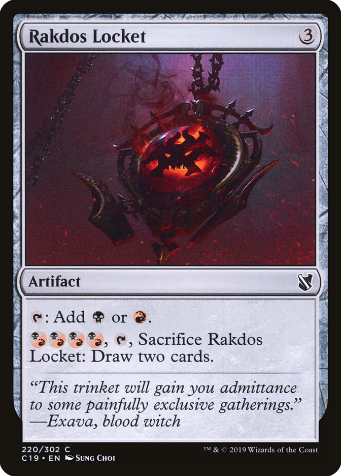Rakdos Locket: Commander 2019