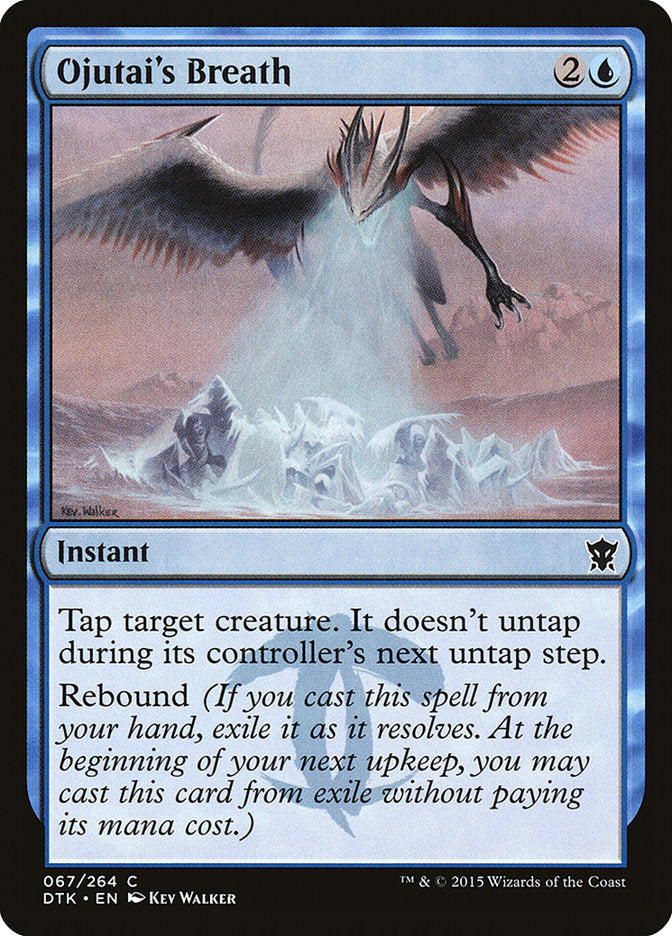 Ojutai's Breath - (Foil): Dragons of Tarkir