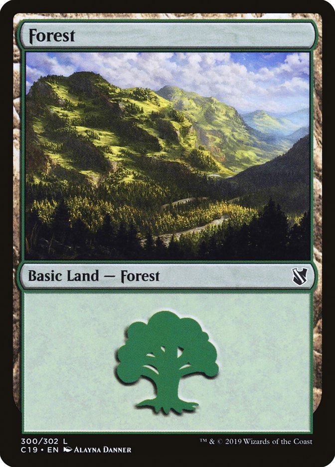 Forest (#300): Commander 2019