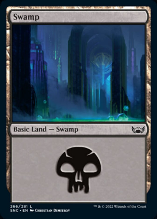 Swamp (#266) - (Foil): Streets of New Capenna
