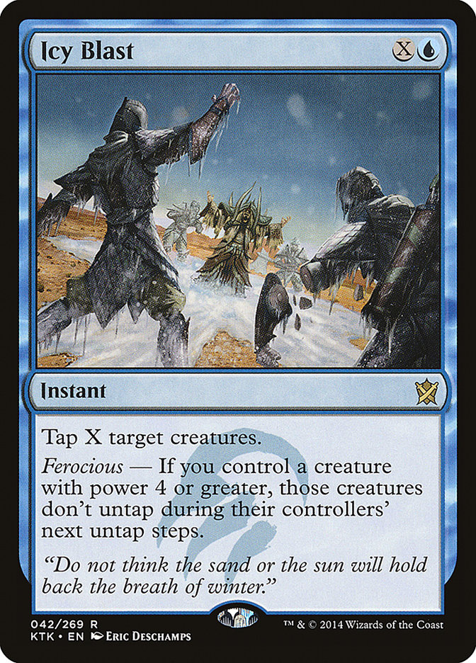 Icy Blast - (Foil): Khans of Tarkir