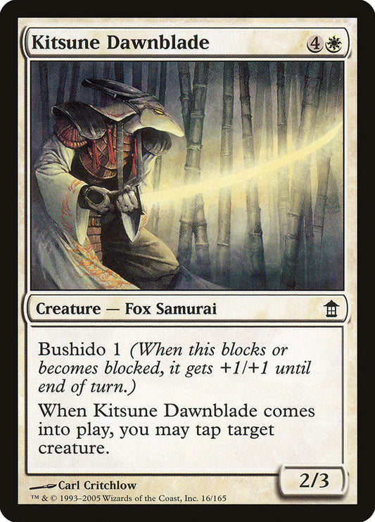 Kitsune Dawnblade: Saviors of Kamigawa
