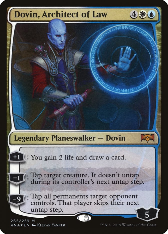 Dovin, Architect of Law (Planeswalker Deck) - (Foil): Ravnica Allegiance
