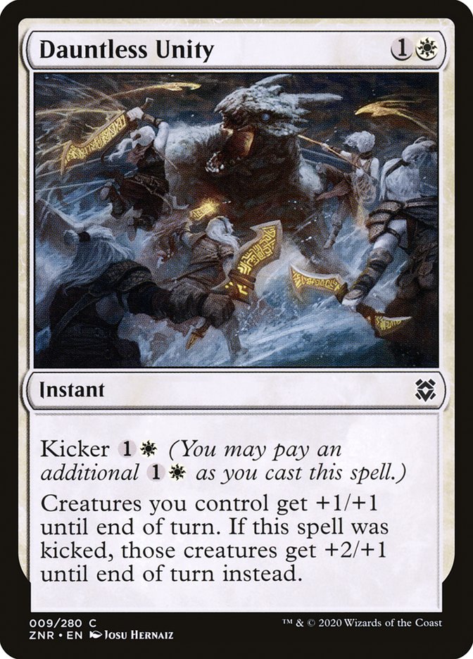 Dauntless Unity: Zendikar Rising