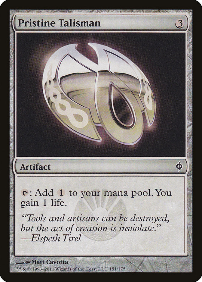 Pristine Talisman - (Foil): New Phyrexia