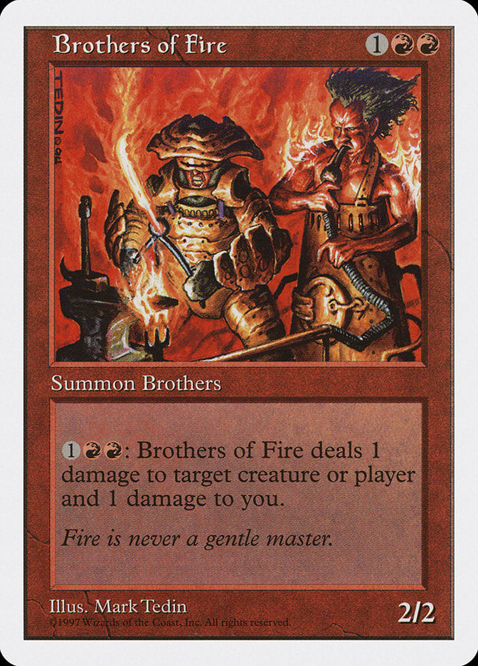 Brothers of Fire: Fifth Edition