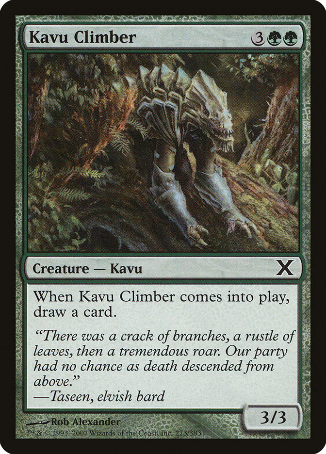 Kavu Climber - (Foil): Tenth Edition