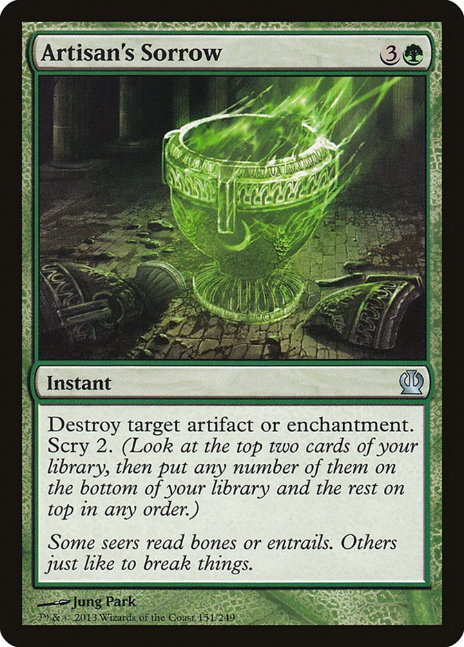 Artisan's Sorrow - (Foil): Theros