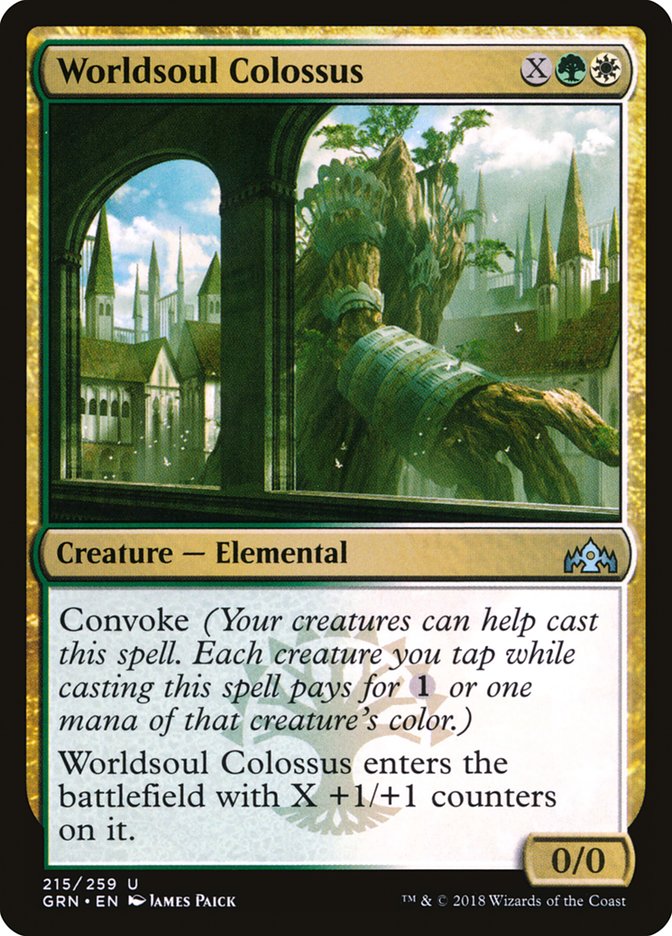 Worldsoul Colossus - (Foil): Guilds of Ravnica