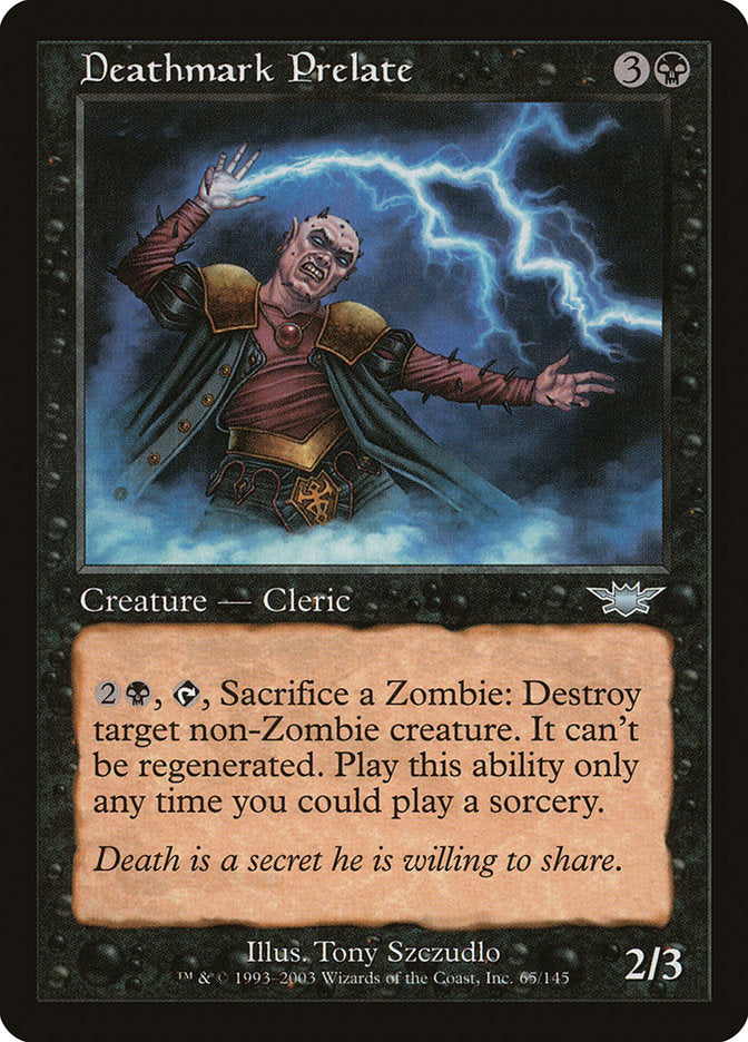 Deathmark Prelate - (Foil): Legions