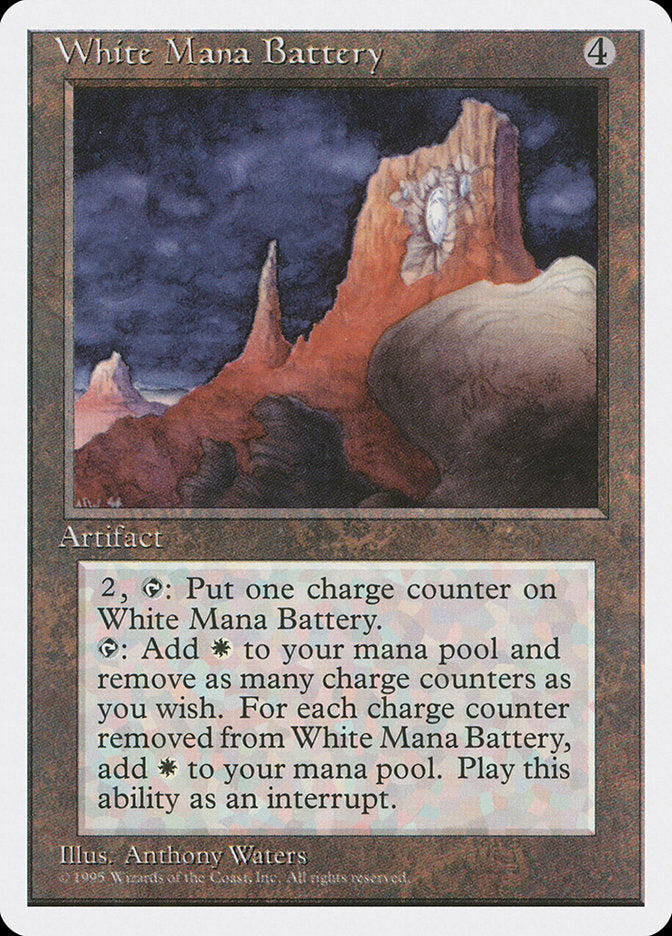 White Mana Battery: Fourth Edition