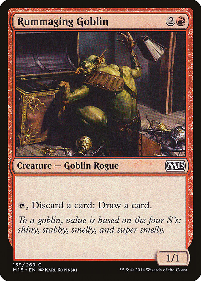 Rummaging Goblin - (Foil): Magic 2015