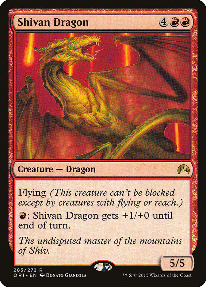 Shivan Dragon: Magic Origins
