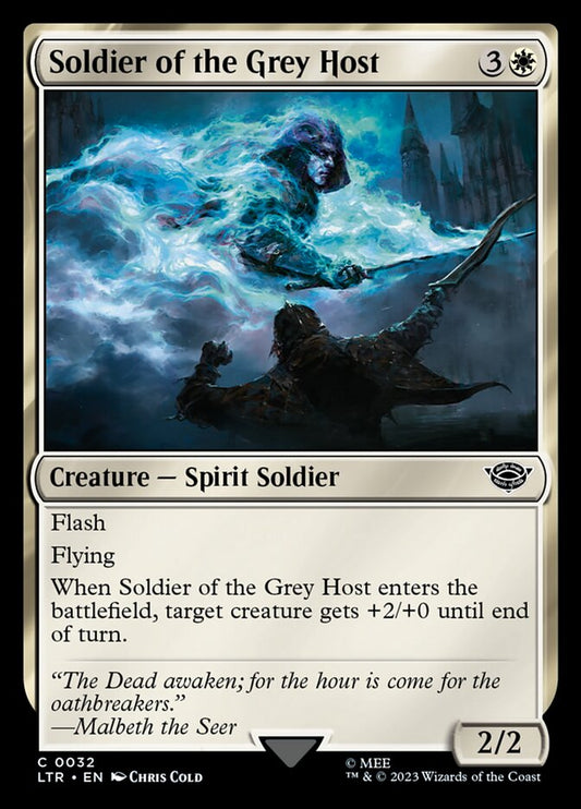 Soldier of the Grey Host - (Foil): The Lord of the Rings: Tales of Middle-earth