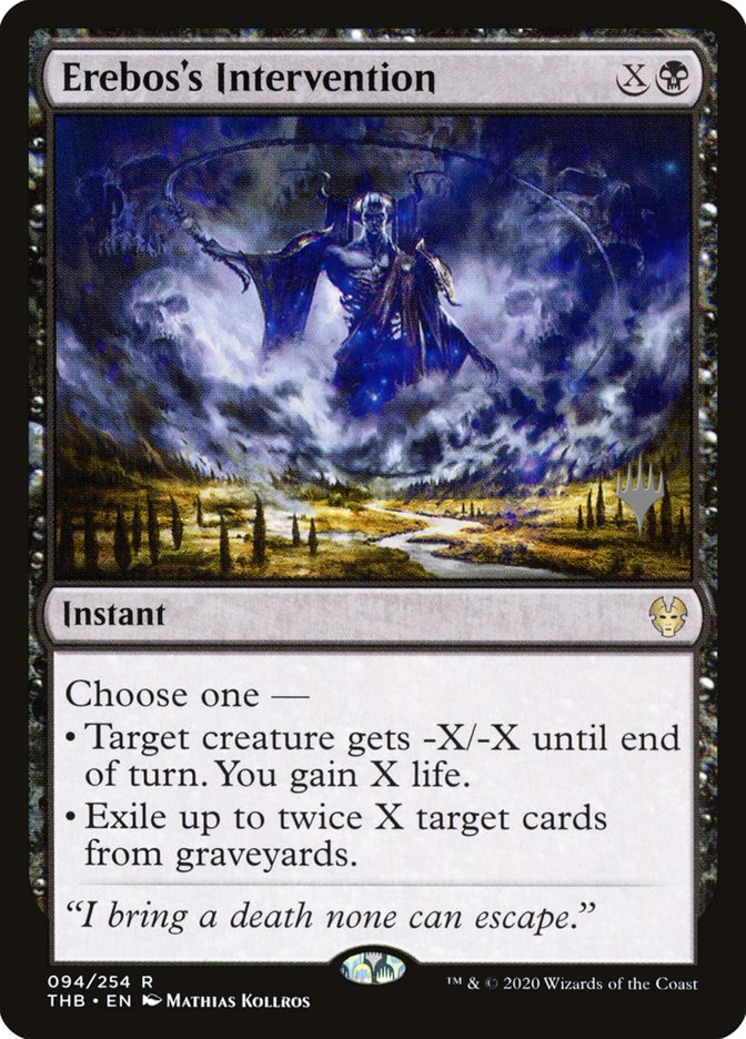 Erebos's Intervention - (Foil): Theros Beyond Death Promos