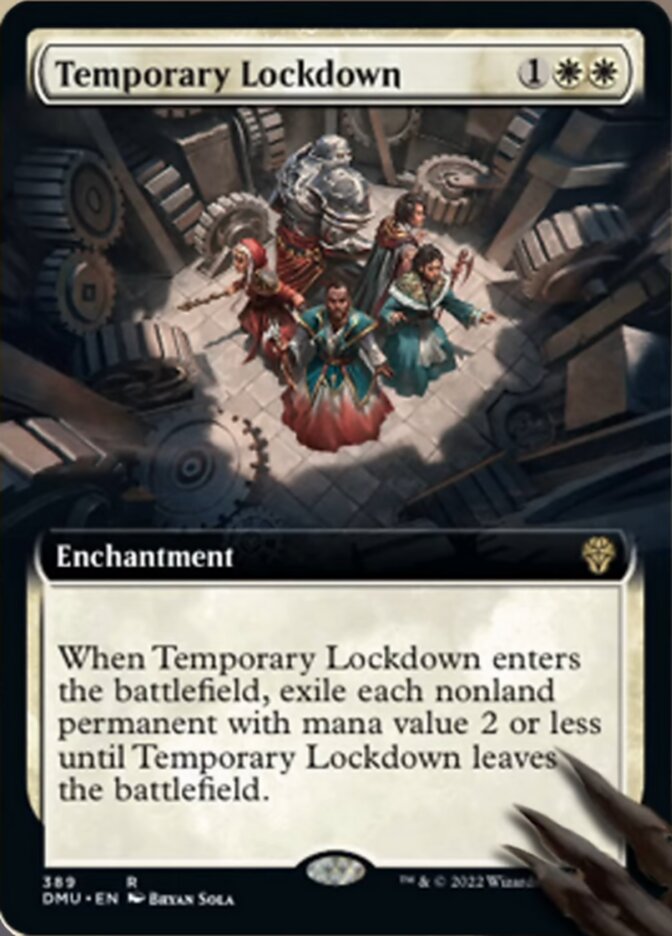 Temporary Lockdown (Extended Art): Dominaria United