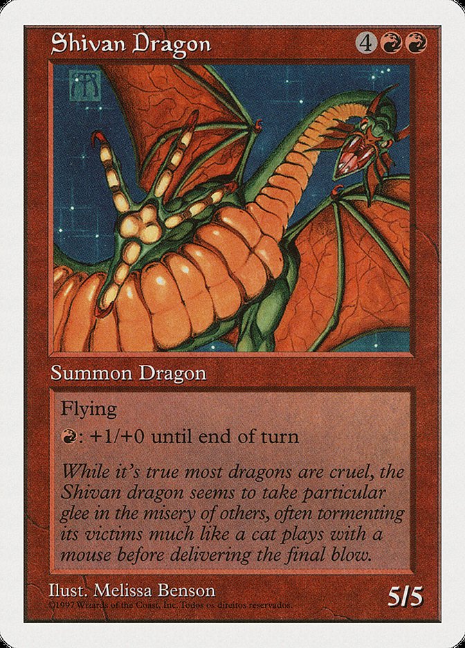 Shivan Dragon: Fifth Edition