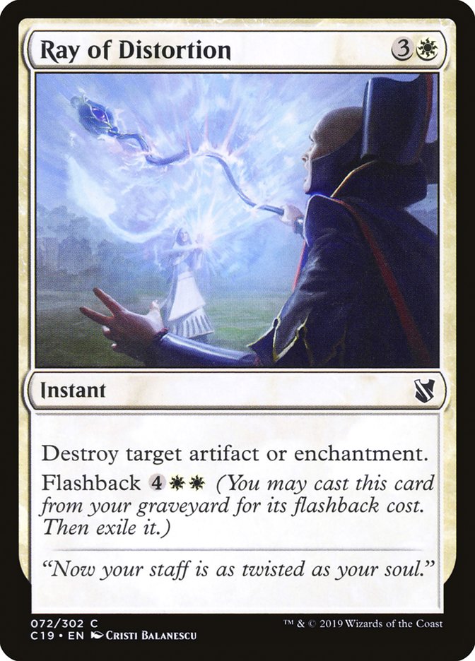 Ray of Distortion: Commander 2019