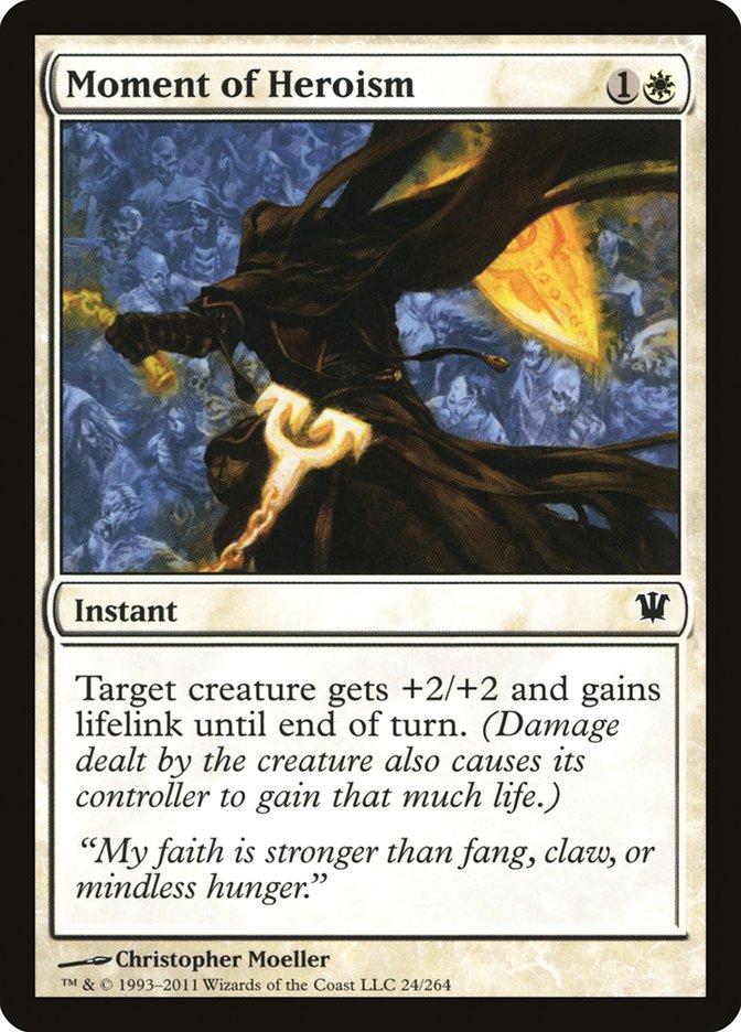 Moment of Heroism - (Foil): Innistrad