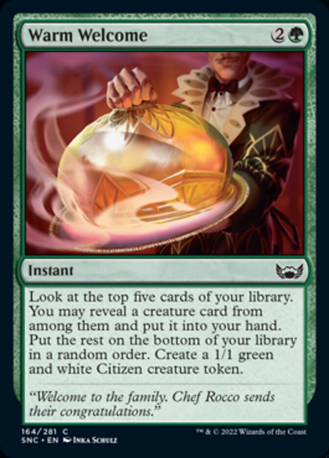 Warm Welcome - (Foil): Streets of New Capenna