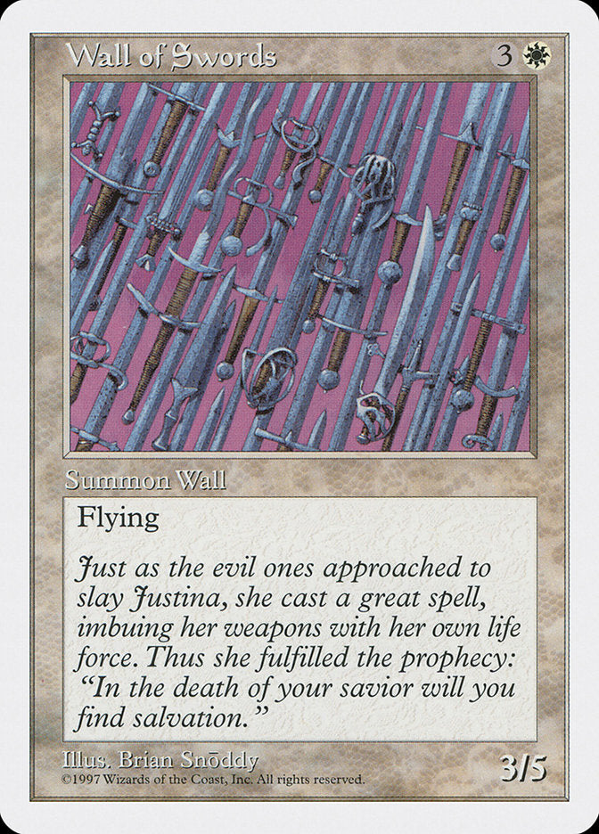 Wall of Swords: Fifth Edition