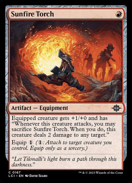 Sunfire Torch - (Foil): Lost Caverns of Ixalan