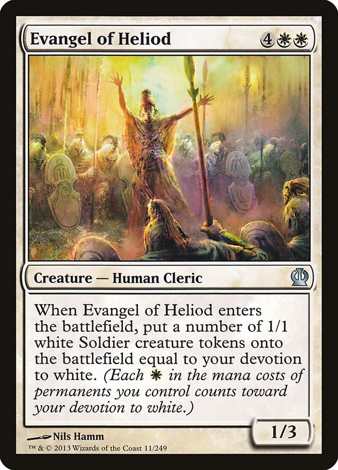 Evangel of Heliod - (Foil): Theros