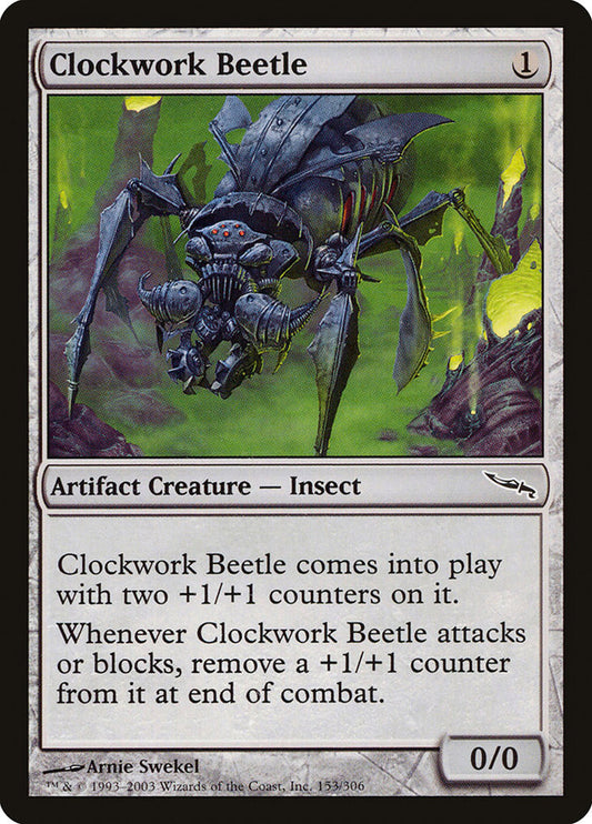 Clockwork Beetle: Mirrodin