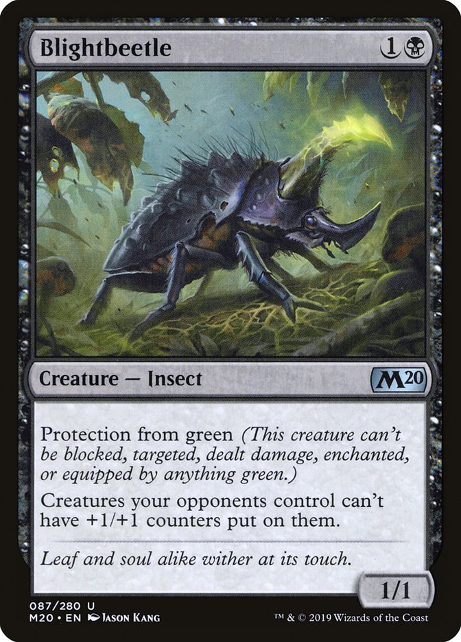Blightbeetle - (Foil): Core Set 2020