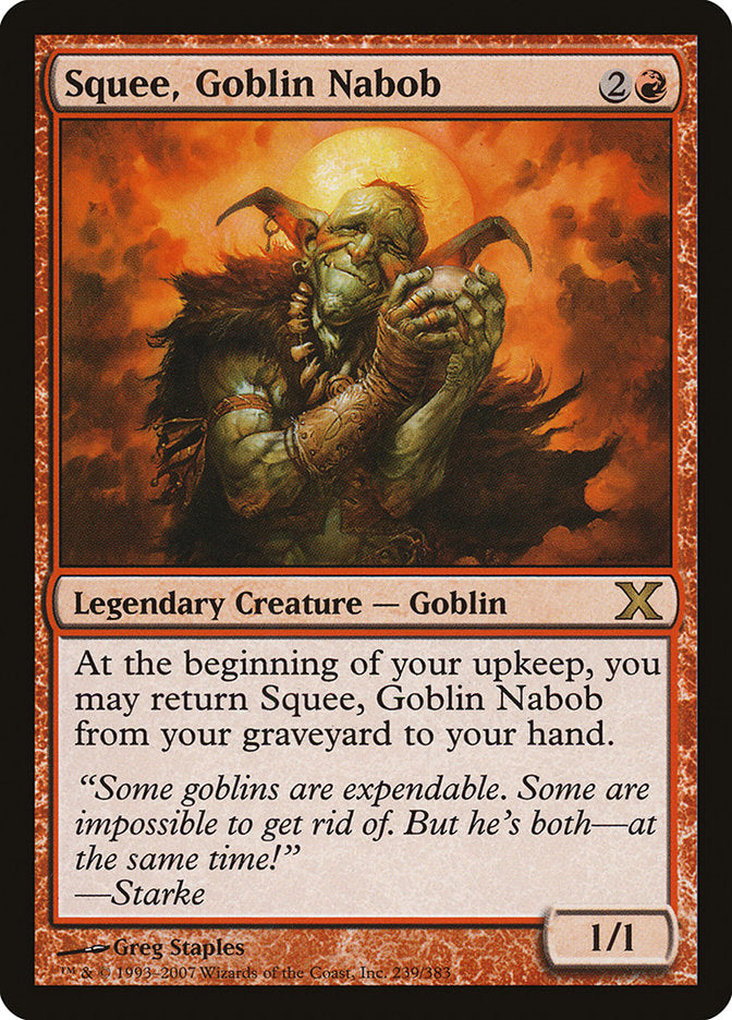 Squee, Goblin Nabob: Tenth Edition