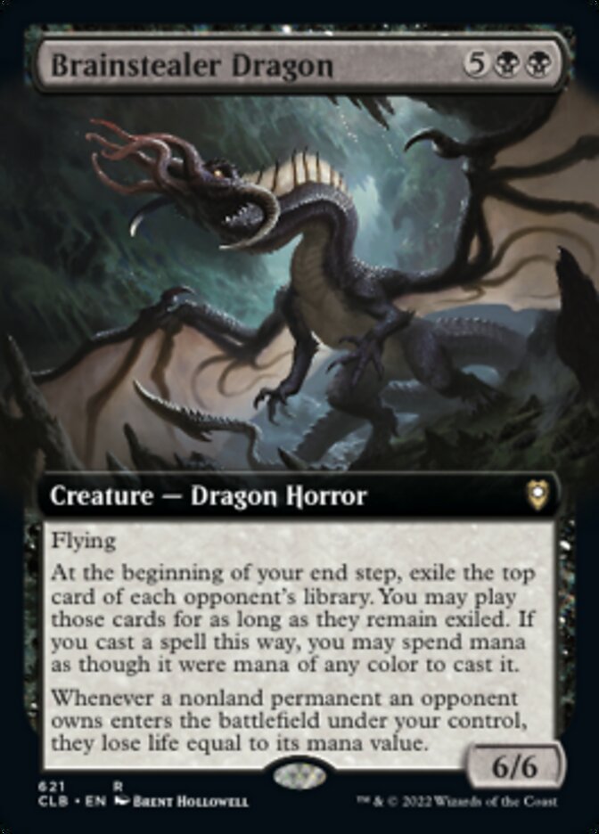 Brainstealer Dragon - (Foil): Commander Legends: Battle for Baldur's Gate