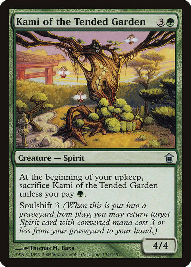 Kami of the Tended Garden - (Foil): Saviors of Kamigawa