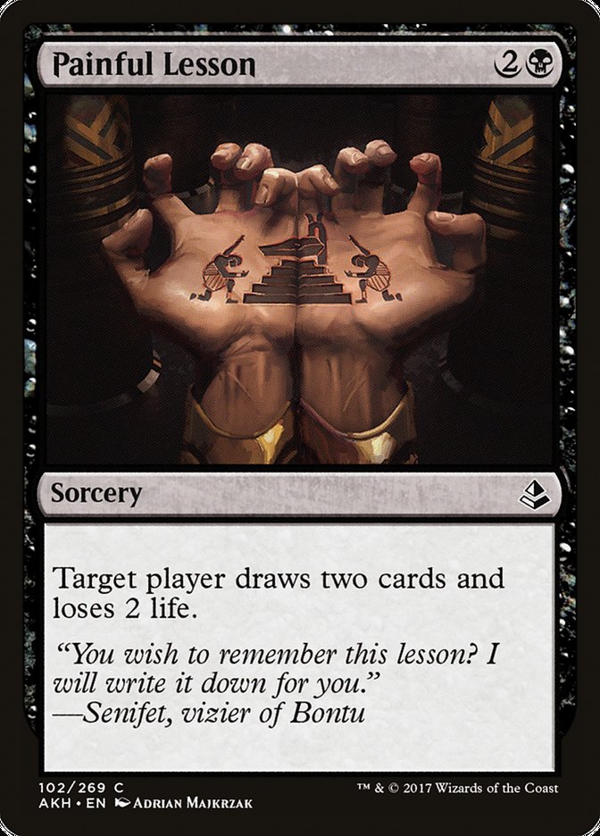 Painful Lesson: Amonkhet
