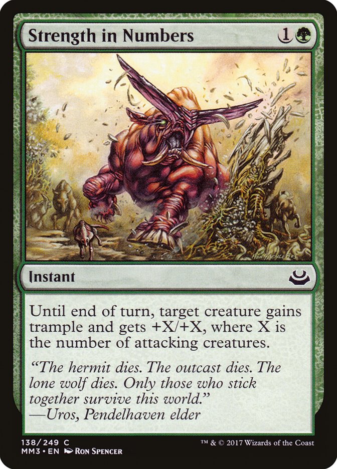 Strength in Numbers: Modern Masters 2017