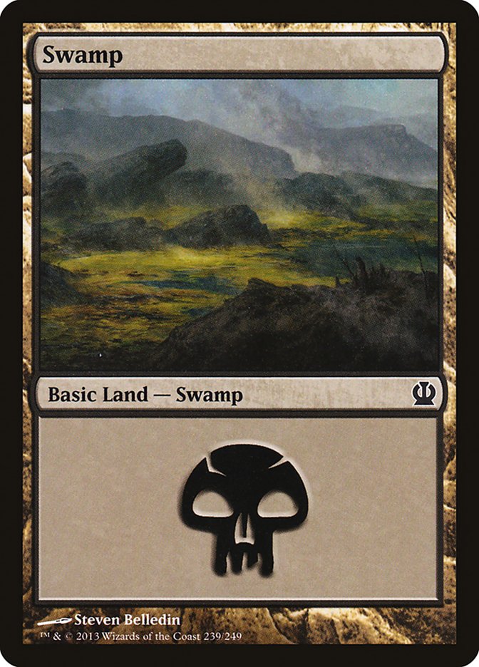 Swamp (#239) - (Foil): Theros