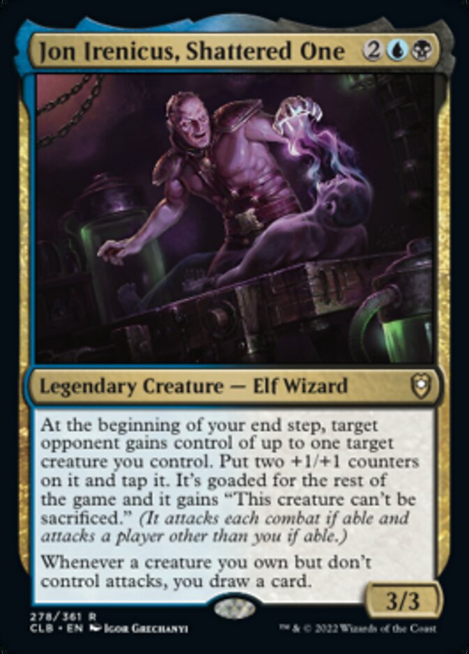 Jon Irenicus, Shattered One - (Foil): Commander Legends: Battle for Baldur's Gate