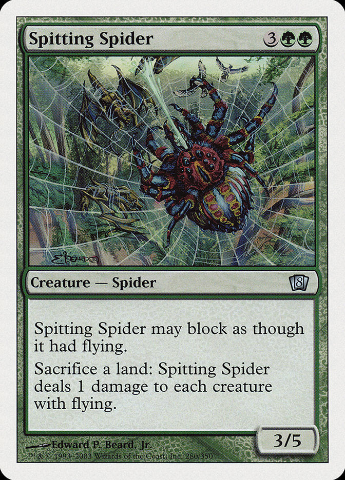 Spitting Spider: Eighth Edition